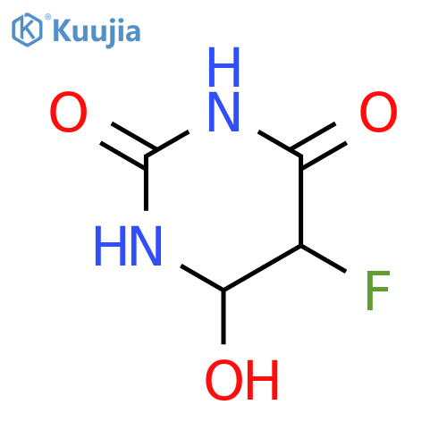 5-Fluoro-6-hydroxyhydro Uracil(Mixture of Diastereomers) structure