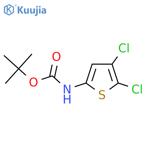 Tert-Butyl (4,5-dichlorothiophen-2-yl)carbamate structure