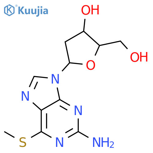 2'-Deoxy-6-methylthioguanosine structure