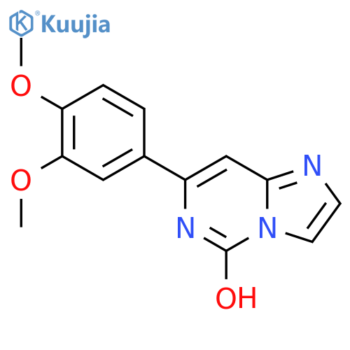 7-(3,4-Dimethoxyphenyl)imidazo1,2-cpyrimidin-5-ol structure