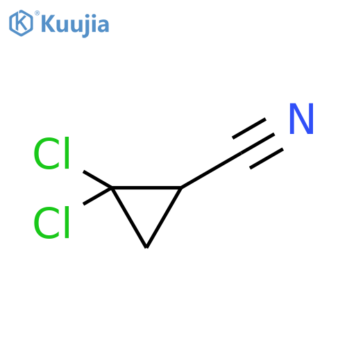 2,2-dichlorocyclopropane-1-carbonitrile structure