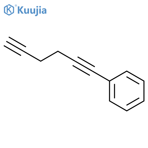 Benzene,1,5-hexadiyn-1-yl- structure