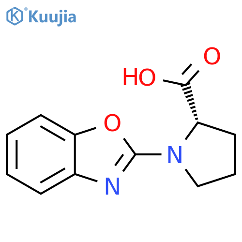 L-Proline, 1-(2-benzoxazolyl)- structure