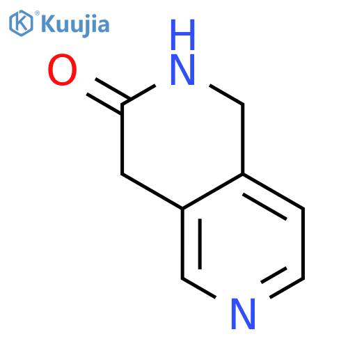1,2,3,4-tetrahydro-2,6-naphthyridin-3-one structure