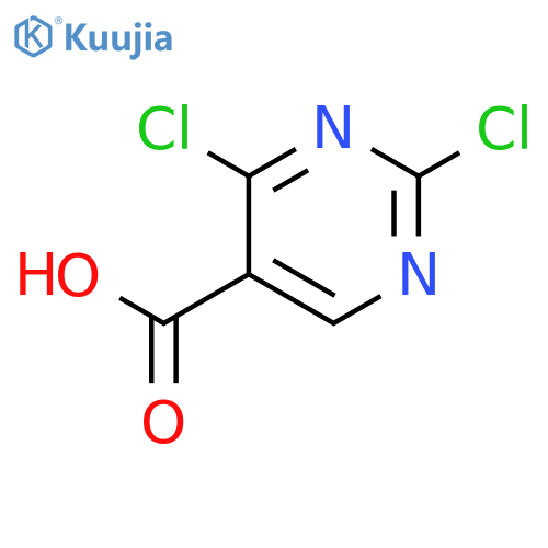 2,4-Dichloropyrimidine-5-carboxylic acid structure