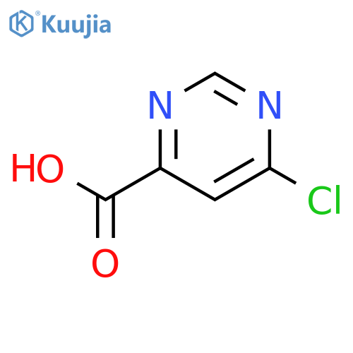 6-Chloropyrimidine-4-carboxylic acid structure