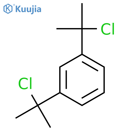 Benzene, 1,3-bis(1-chloro-1-methylethyl)- structure