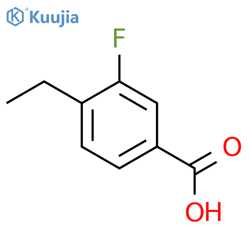 4-Ethyl-3-Fluorobenzoic Acid structure