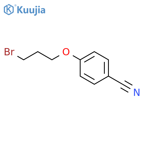 4-(3-Bromopropoxy)benzonitrile structure