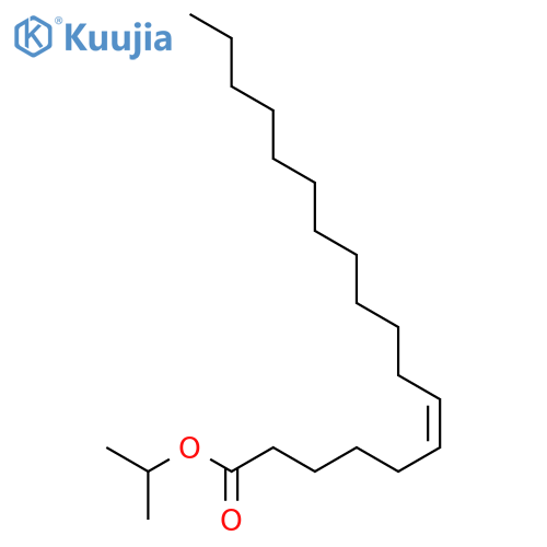 6-Octadecenoic acid, 1-methylethyl ester, (Z)- structure