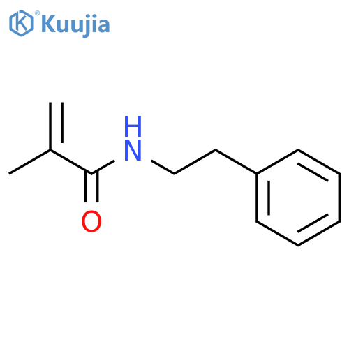 2-Methyl-N-(2-phenylethyl)prop-2-enamide structure