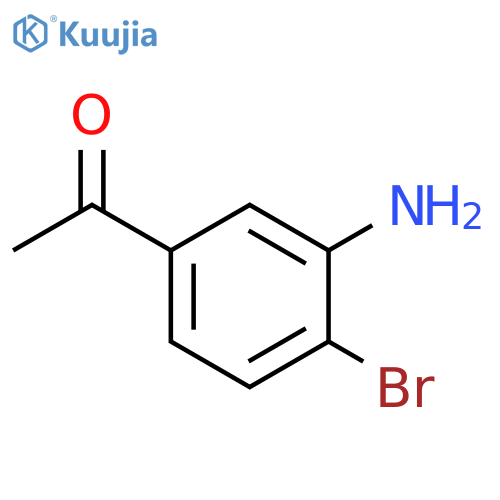 3'-Amino-4'-Bromoacetophenone structure