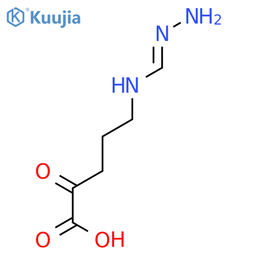 δ-Guanido-a-ketovaleric Acid structure