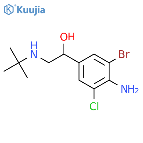 Bromoclenbuterol structure