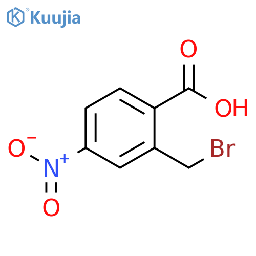 2-(bromomethyl)-4-nitrobenzoic acid structure