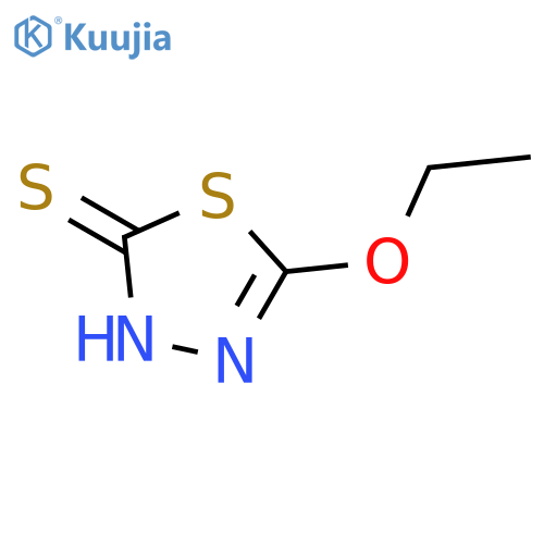 5-ethoxy-1,3,4-thiadiazole-2-thiol structure