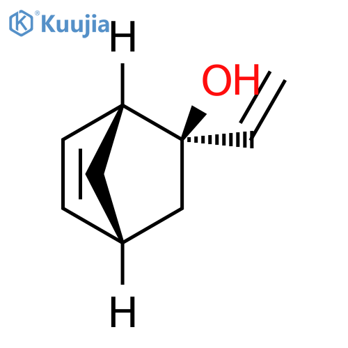 Bicyclo[2.2.1]hept-5-en-2-ol, 2-ethenyl-, (1R,2R,4R)-rel- structure