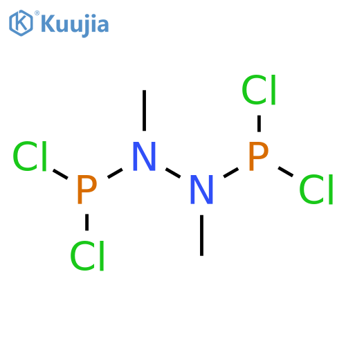 Phosphorodichloridoushydrazide, 2-(dichlorophosphino)-1,2-dimethyl- structure