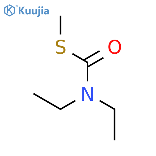S-Methyl N,N-Diethylthiocarbamate structure