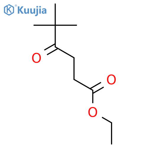 Ethyl 5,5-dimethyl-4-oxohexanoate structure