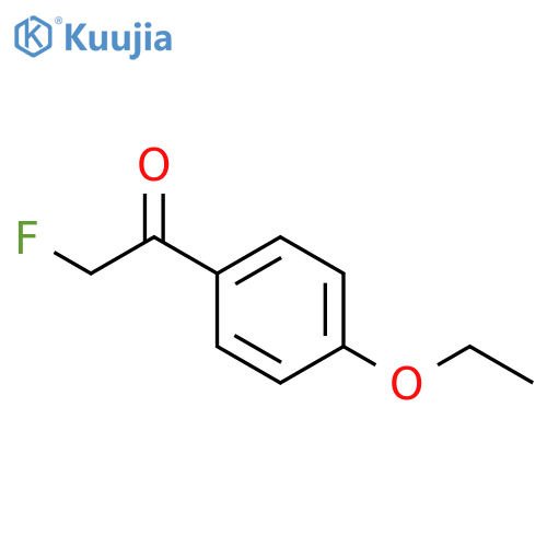 1-(4-ethoxyphenyl)-2-fluoroethan-1-one structure