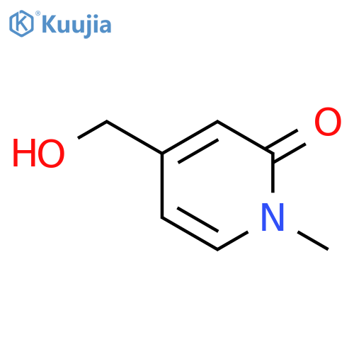 4-(hydroxymethyl)-1-methyl-pyridin-2-one structure