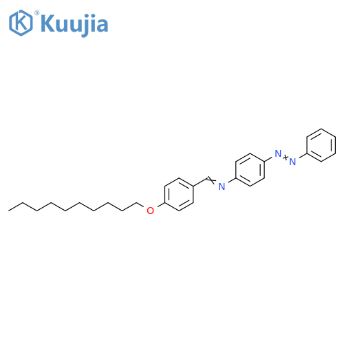 Benzenamine, N-[[4-(decyloxy)phenyl]methylene]-4-(phenylazo)- structure