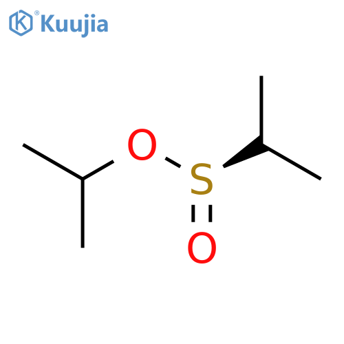 2-Propanesulfinic acid, 1-methylethyl ester, (S)- structure