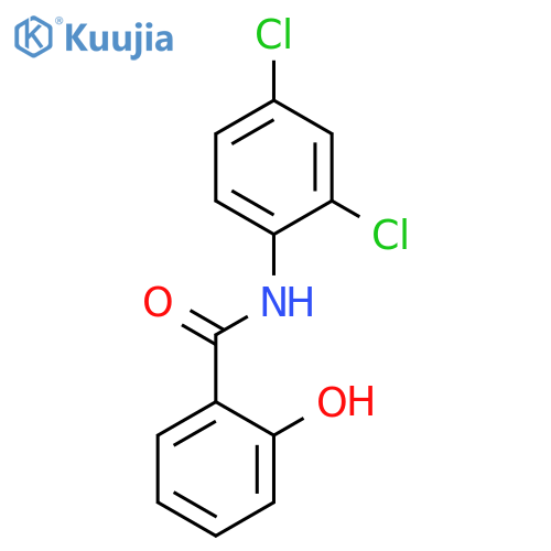 Benzamide, N-(2,4-dichlorophenyl)-2-hydroxy- structure
