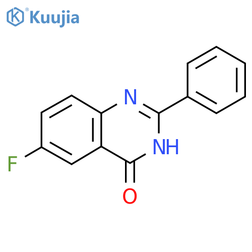 6-Fluoro-2-phenylquinazolin-4(3H)-one structure