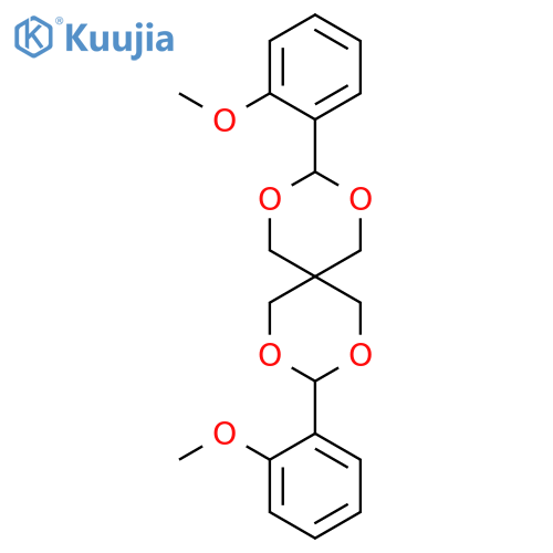 2,4,8,10-Tetraoxaspiro[5.5]undecane, 3,9-bis(2-methoxyphenyl)- structure
