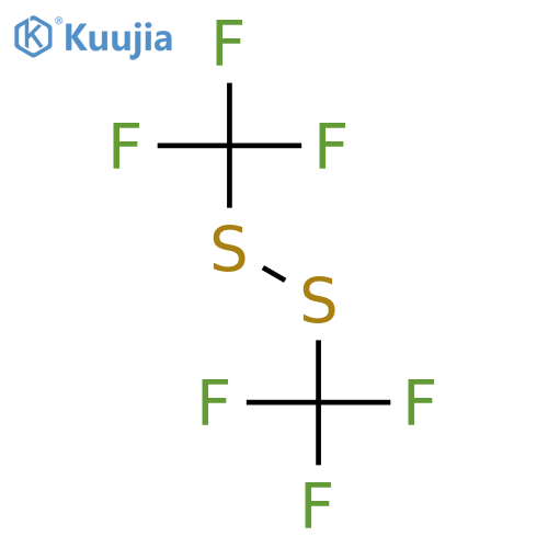 Bis(trifluoromethyl)disulfide structure