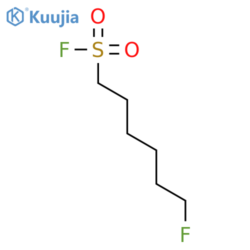 6-fluorohexane-1-sulfonyl fluoride structure