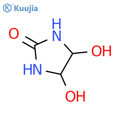 4,5-Dihydroxytetrahydro-2H-imidazol-2-one structure