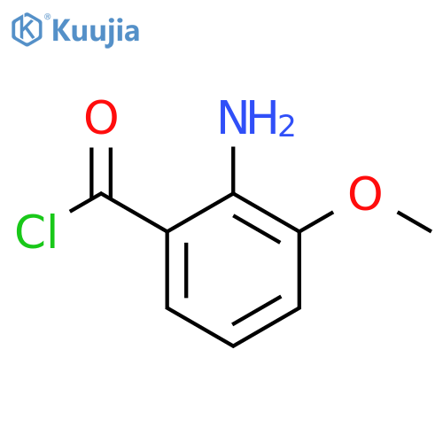 2-Amino-3-methoxybenzoyl chloride structure