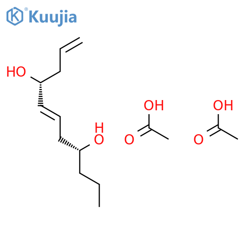 1,5-Undecadiene-4,8-diol, diacetate, (4R,5E,8R)-rel- structure