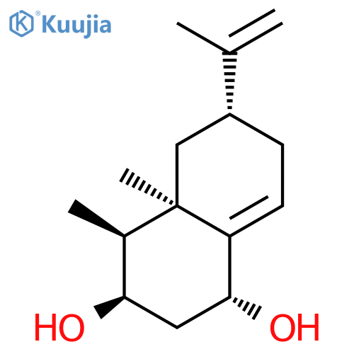1,3-Naphthalenediol,1,2,3,4,4a,5,6,7-octahydro-4,4a-dimethyl-6-(1-methylethenyl)-,(1R,3R,4S,4aR,6R)- structure