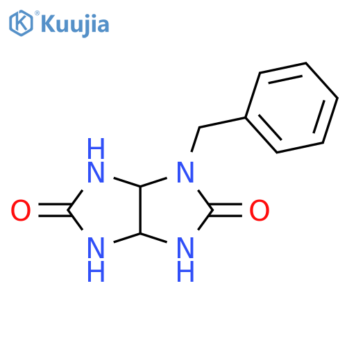 Imidazo[4,5-d]imidazole-2,5(1H,3H)-dione,tetrahydro-1-(phenylmethyl)- structure