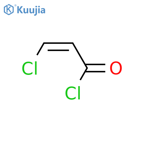 2-Propenoyl chloride, 3-chloro-, (E)- structure