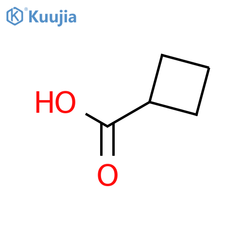 Cyclobutanecarboxylic acid structure