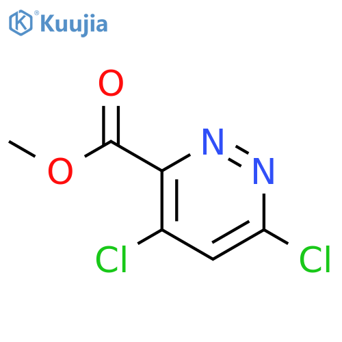 Methyl 4,6-dichloropyridazine-3-carboxylate structure