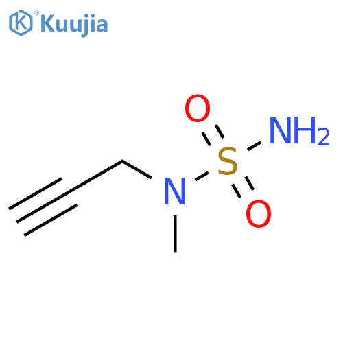 methyl(prop-2-yn-1-yl)sulfamoylamine structure