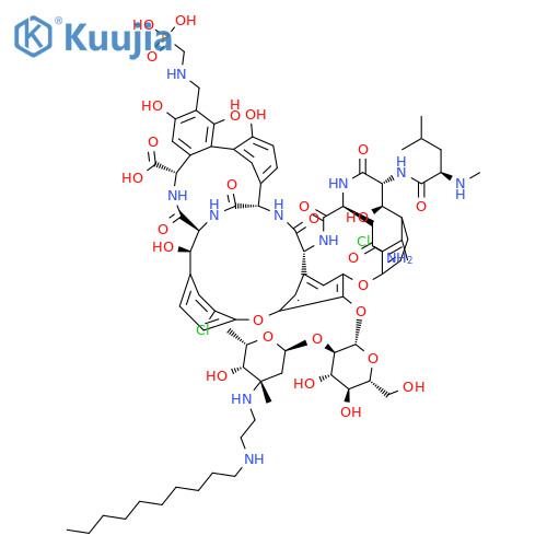 Telavancin structure