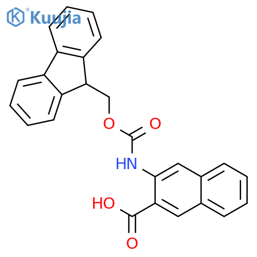 Fmoc-3-amino-2-naphthoic acid structure