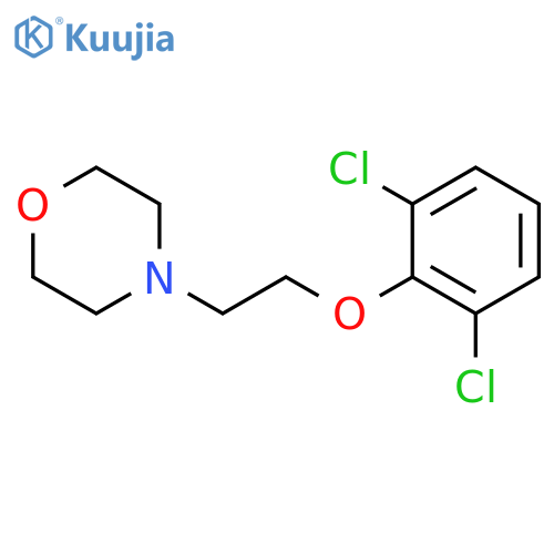 4-(2-(2,6-Dichlorophenoxy)ethyl)morpholine structure