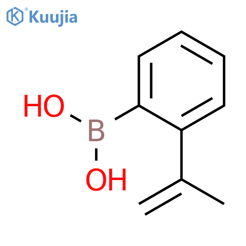 2-(prop-1-en-2-yl)phenylboronic acid structure