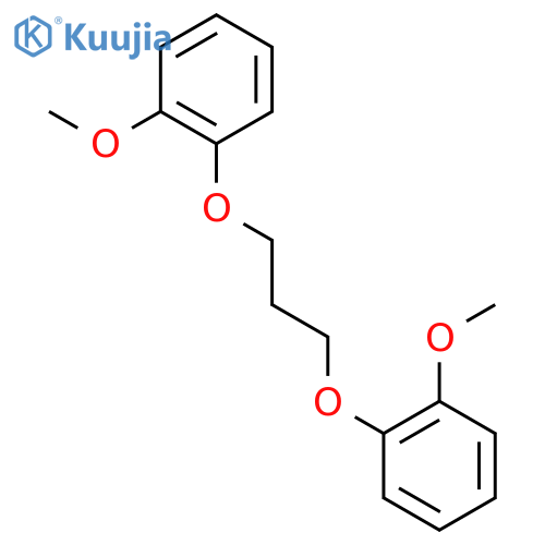 Benzene, 1,1'-[1,3-propanediylbis(oxy)]bis[2-methoxy- structure