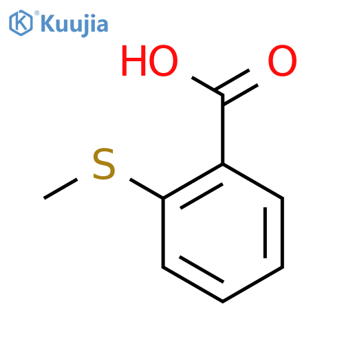 2-(Methylthio)benzoic acid structure