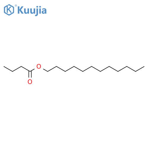 Butanoic acid, dodecylester structure