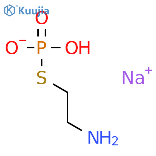 Cysteamine S-phosphate Sodium Salt structure